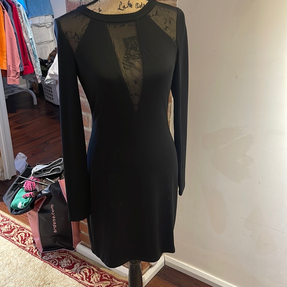 Sexy black dress